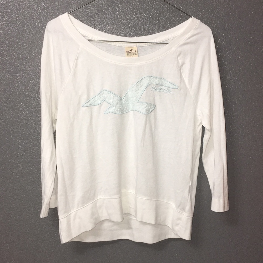 Hollister Cropped Mid-Sleeve